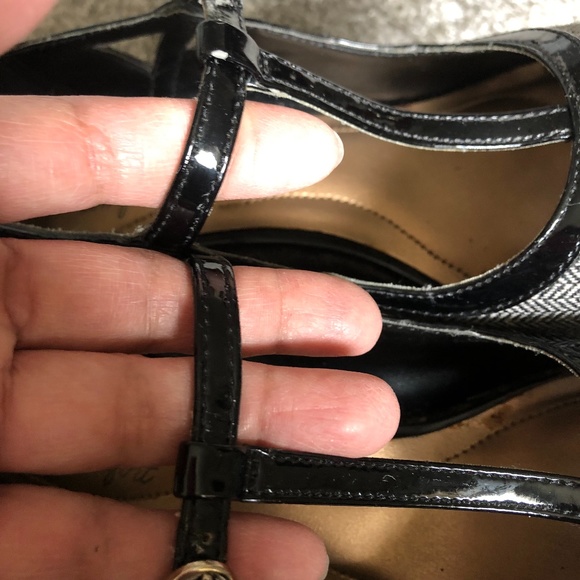 DEXFLEX by Dexter Heels Size 6.5 Round Toe Herringbone - Picture 9 of 11